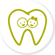 Dentista infantil icono